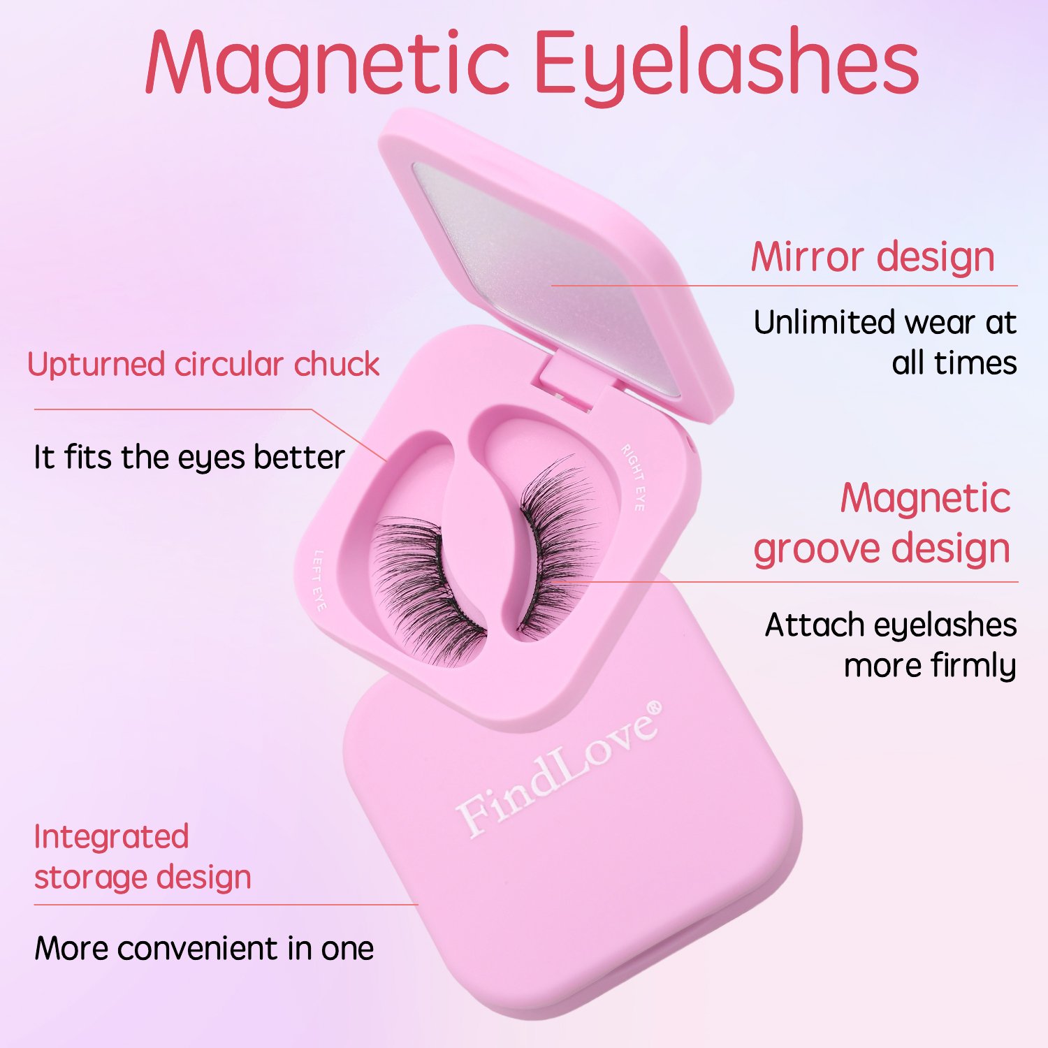 Soft Magnetic Eyelashes Kit with Applicator (Mottie Black) Glue-free Natural Soft High Quality Premium Material Soft Magnetic Eyelash Extension Reusable 3D Soft Magnetic Lashes - Image 7