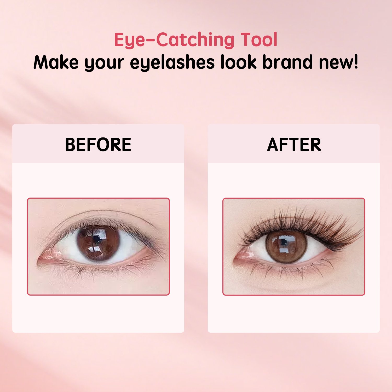 Soft Magnetic Eyelashes(Sweet Fox) Set with Applicator Dark Brown High Quality Premium Materials Natural Soft Reusable 3D Soft Magnetic False Eyelashes - Image 10